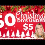 🚨 50 CHRISTMAS DIYS UNDER $5 | MUST SEE CHRISTMAS DIY MEGA VIDEO 🎄