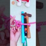 How to tie knots rope diy at home #diy #viral #shorts ep516