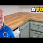 How to Cut & Install Butcher Block Countertops From A to Z