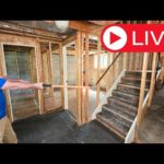 LIVE Renovation | Removing Subfloor & Walls