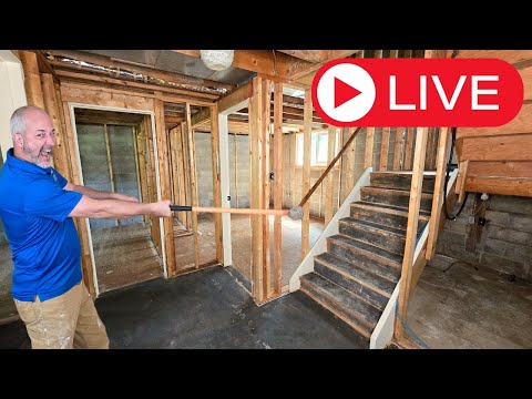 LIVE Renovation | Removing Subfloor & Walls