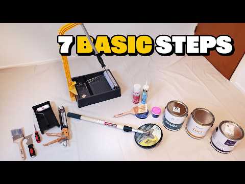 How to Prep a Room For Paint (DIY For Beginners)