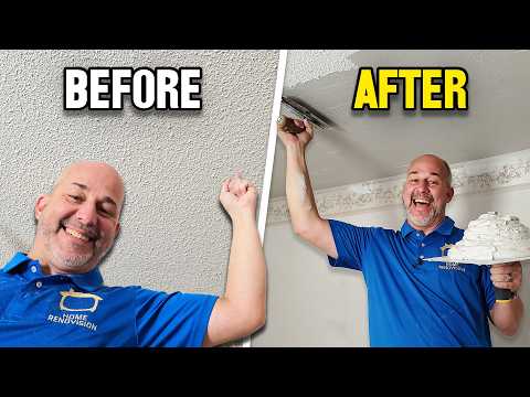 How to Get Rid of Popcorn Ceilings (Safely)