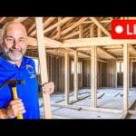 LIVESTREAM | Framing My House One Room at a Time