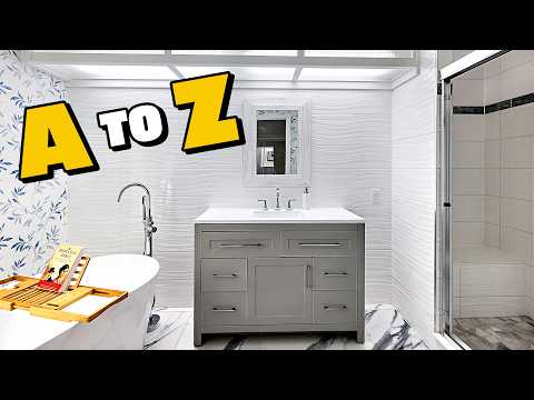 I Renovated a $25K Bathroom for $7K | DIY