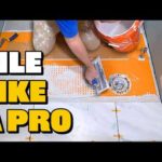 4 Steps to Perfect Bathroom Floor Tile