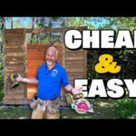 The Easiest Way to Frame a Shed