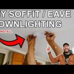 I Doubled My Money With This Home Improvement: DIY Soffit / Eave Lighting