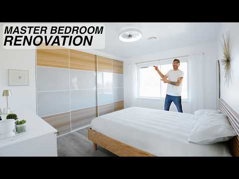 I Spent $2,500 to Gain $15,000 in Equity!! DIY Master Bedroom Renovation